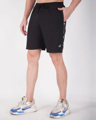 Deta-Dry Men's Active Camouflage Print Shorts Black