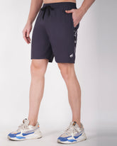 Deta-Dry Men's Active Camouflage Print Shorts Grey