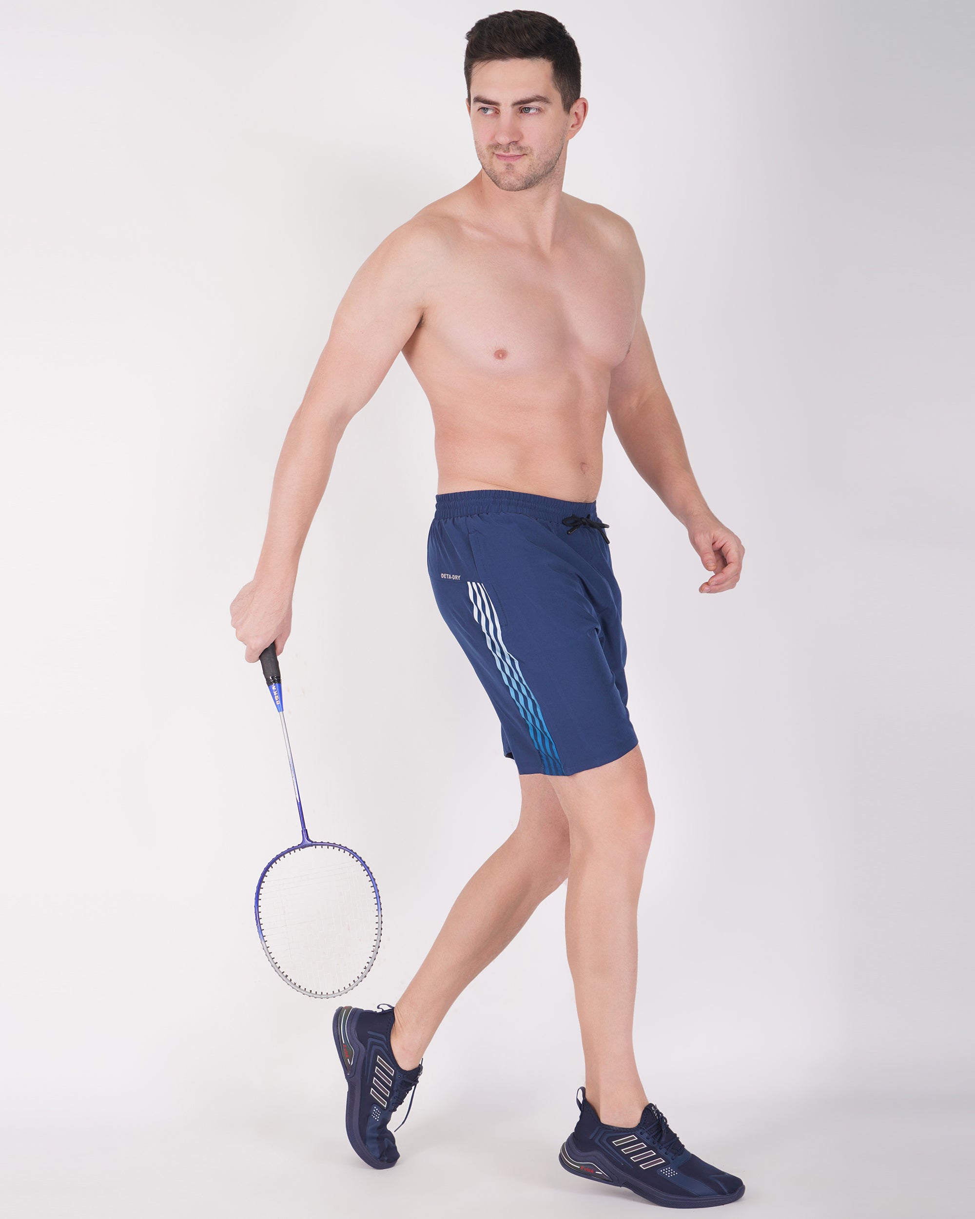 Deta-Dry Men's Active Lining Print Shorts Air Force
